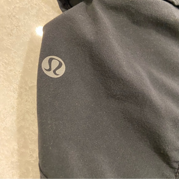 Lululemon skort black zip pocket size 4 Pickleball Gym Jogging “Wet Dry Warm” - Picture 3 of 9